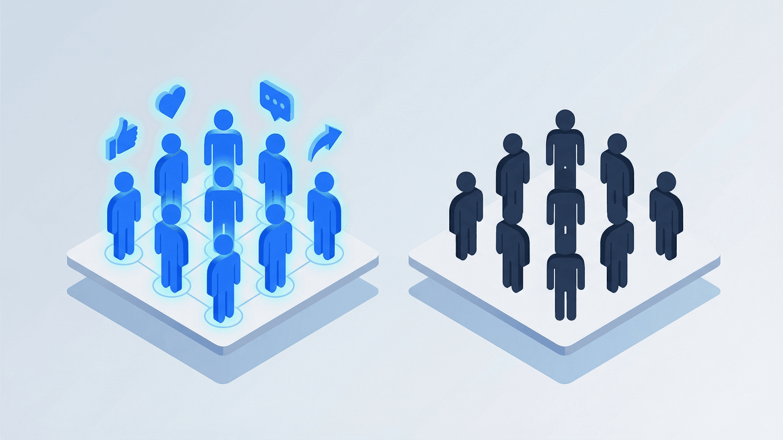 Sales professional comparing different methods for finding competitor audiences on LinkedIn